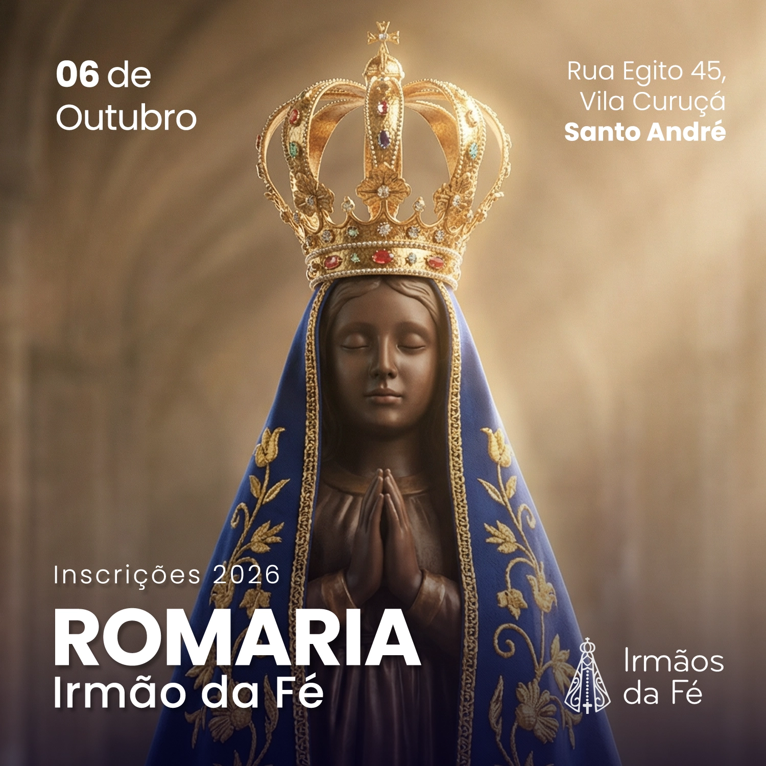 Inscrições 2026 - Romaria de Nossa Senhora